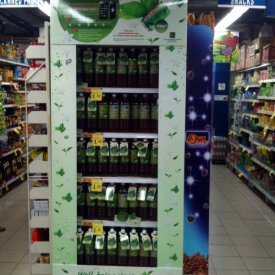 POS Display F&N Green Tea 02