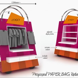 Print Design Retail Cart Design 01