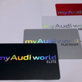 Ready-Made Audi Namecard