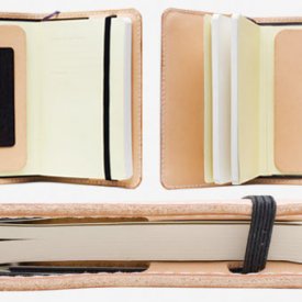 Leather Laser Moleskin Side