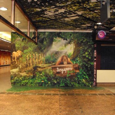 Large Format Outdoor Media : Singapore Zoo