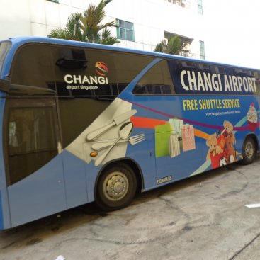 Large Format Vehicle Changi Airport Bus – PC 5999E