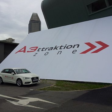 Large Format Backdrop : Audi