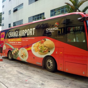 Large Format Vehicle Changi Airport Bus – PC 955P