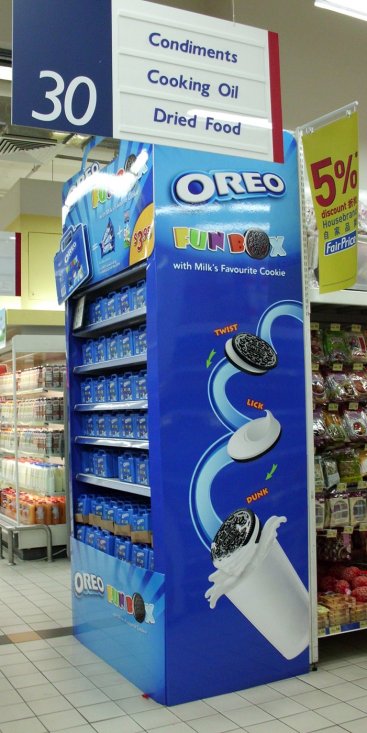 POS Display : Oreo