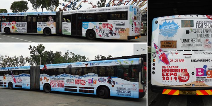 Large Format Vehicle : Singapore Expo Collage