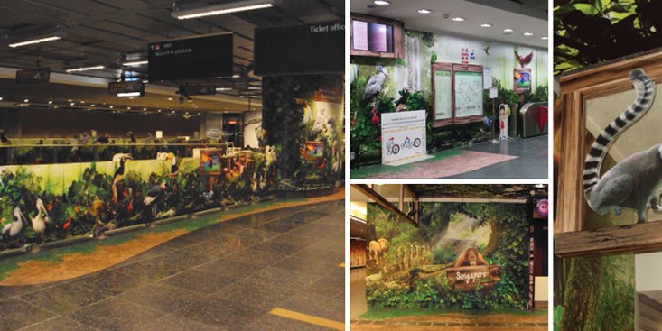 Large Format Outdoor Media : Singapore Zoo
