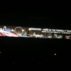 Special Material F1 Reflective Banner